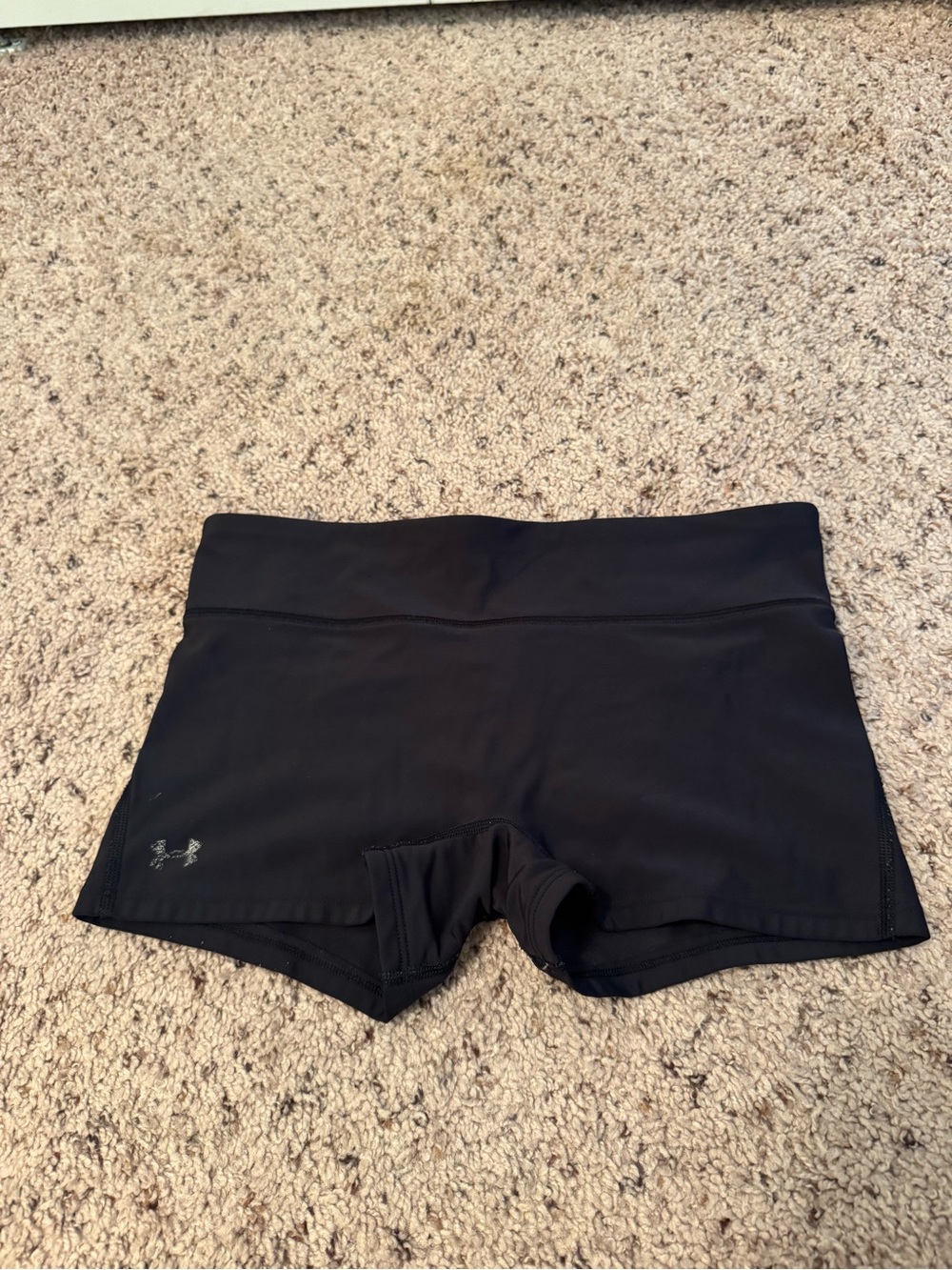Under Armour Women's Black Athletic Bike Shorts